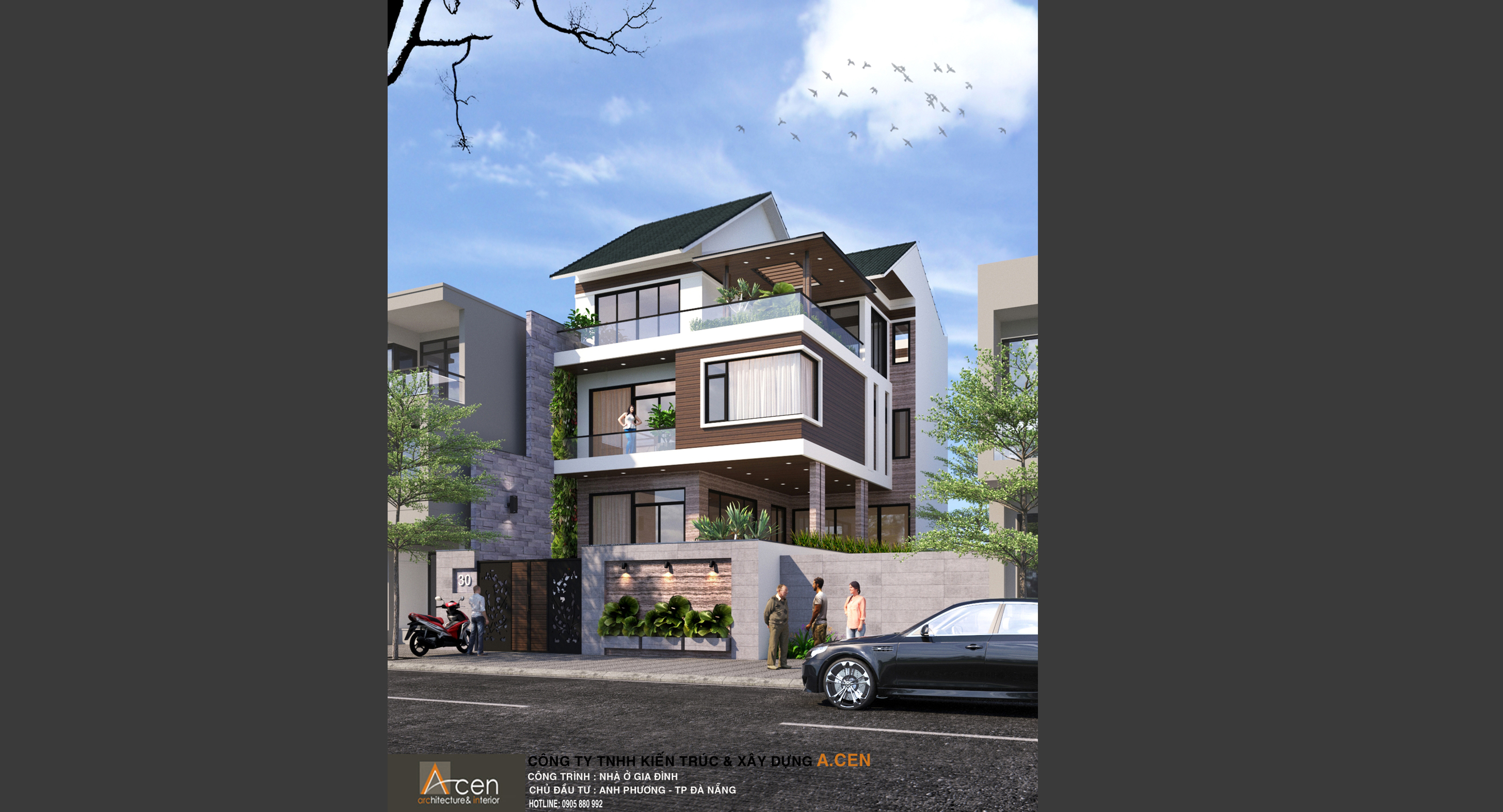 Công Ty TNHH Kiến Trúc & Xây Dựng A.CEN