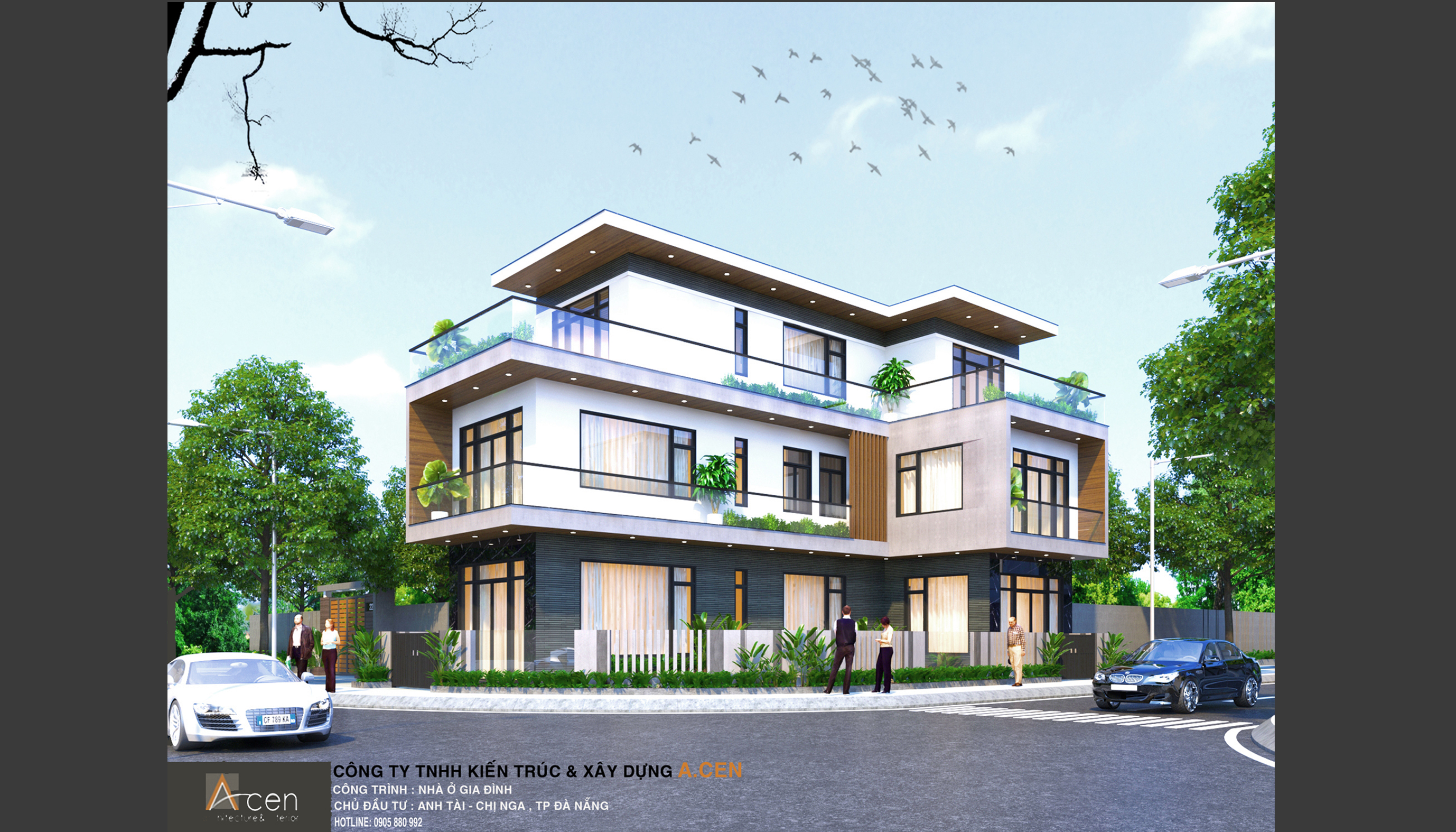 Công Ty TNHH Kiến Trúc & Xây Dựng A.CEN